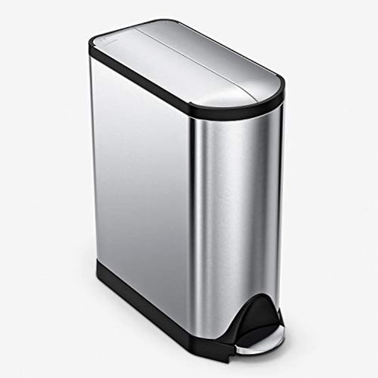 simplehuman 40L- 10.6 Gal Trash/ Recyclable Rectangular Can (has scratches)