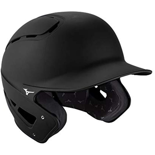 Mizuno B6 Adult Baseball Batting Helmet, Black, Large/X-Large