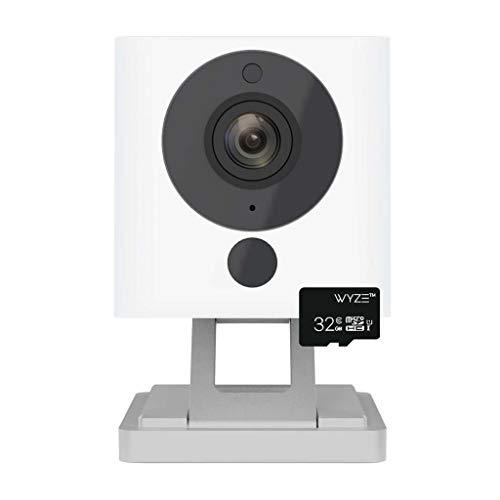 Wyze Smart Home Camera 1080p HD Wi-Fi Audio Recording,Built-in Speaker White