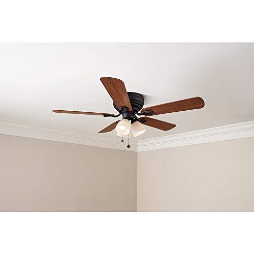 Hampton Bay 51732 52 in. Blair LED Oil-Rubbed Bronze Ceiling Fan