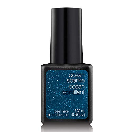 SensatioNail Color Gel Polish Ocean Sparkle .25 fl oz Lot of two