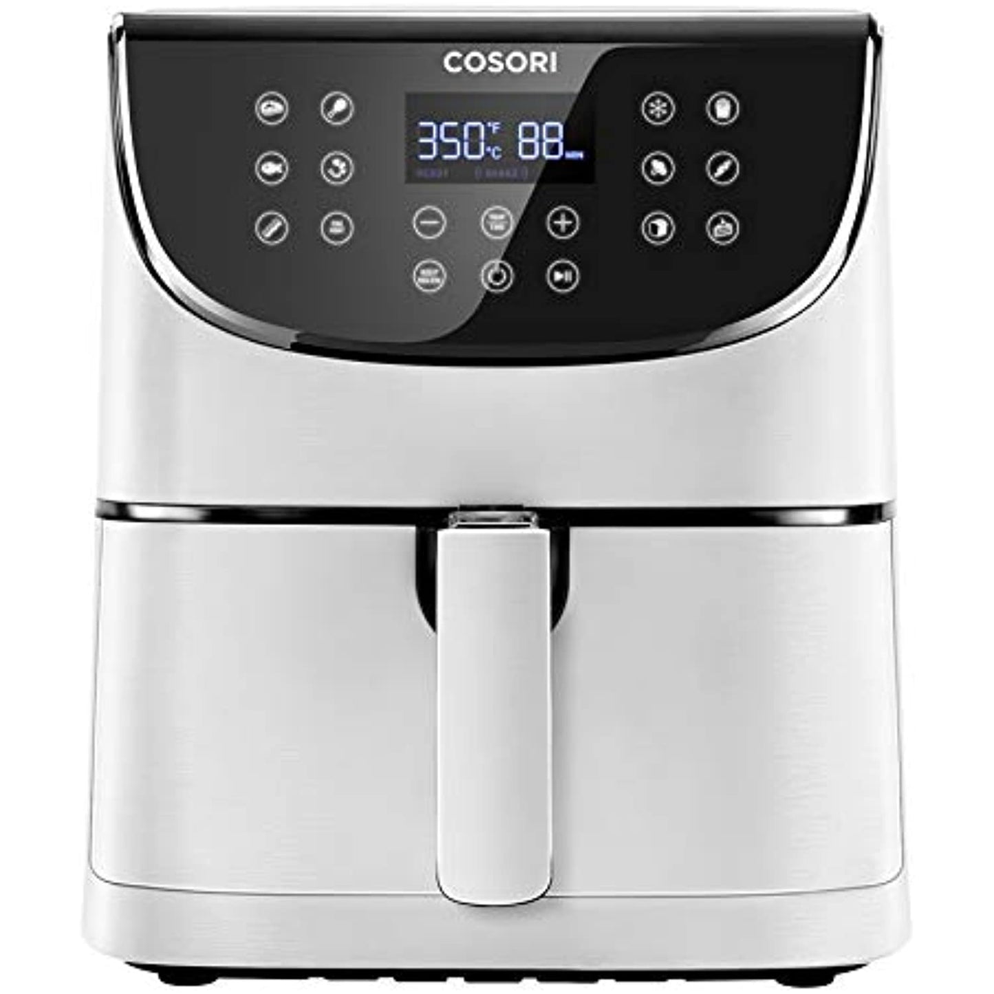 Cosori 5 Qt Air Fryer, Simple 1 Touch, Recipe Book, Shake Reminder (USED)