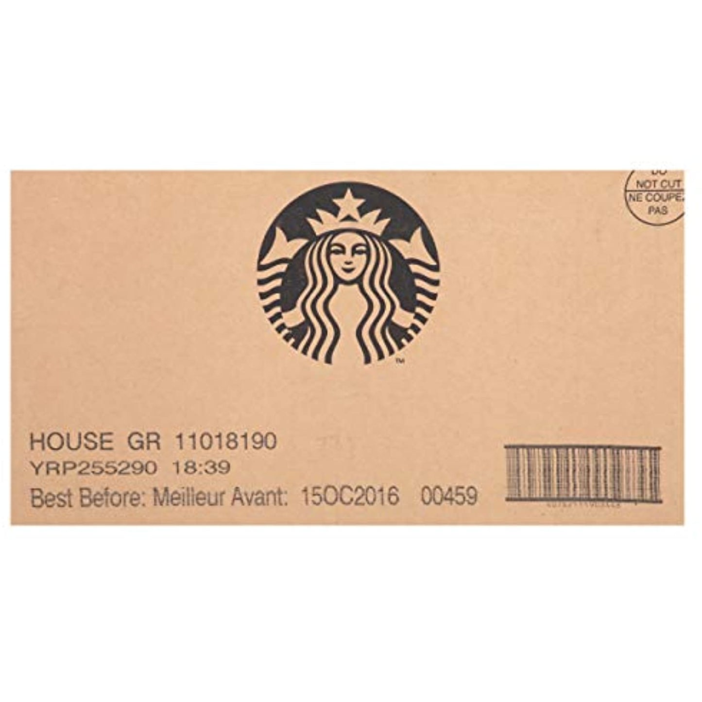 PACK OF 72 Starbucks House Blend 2.5 oz. (180 total oz.) Best Before July 2020