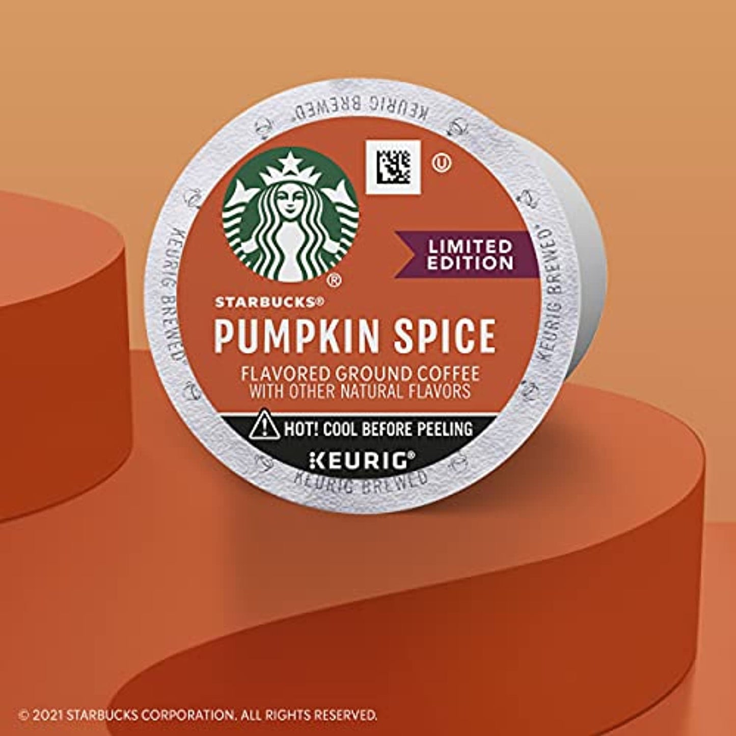 Starbucks Limited Edition Pumpkin Spice Flavored Coffee K-Cups 120 Count