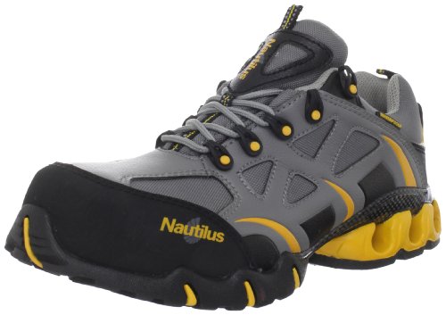 Nautilus 1800 Comp Toe Waterproof EH Athletic Shoe,Grey,11 Medium