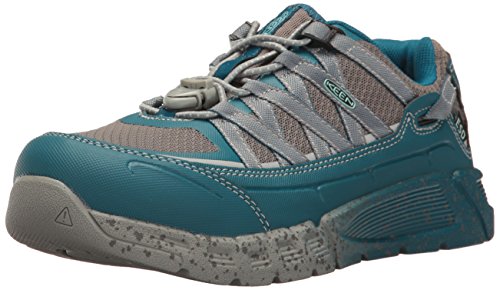 KEEN Utility Women's Asheville at ESD Industrial & Construction Shoe, Ink Eggshell Blue, 8 M US