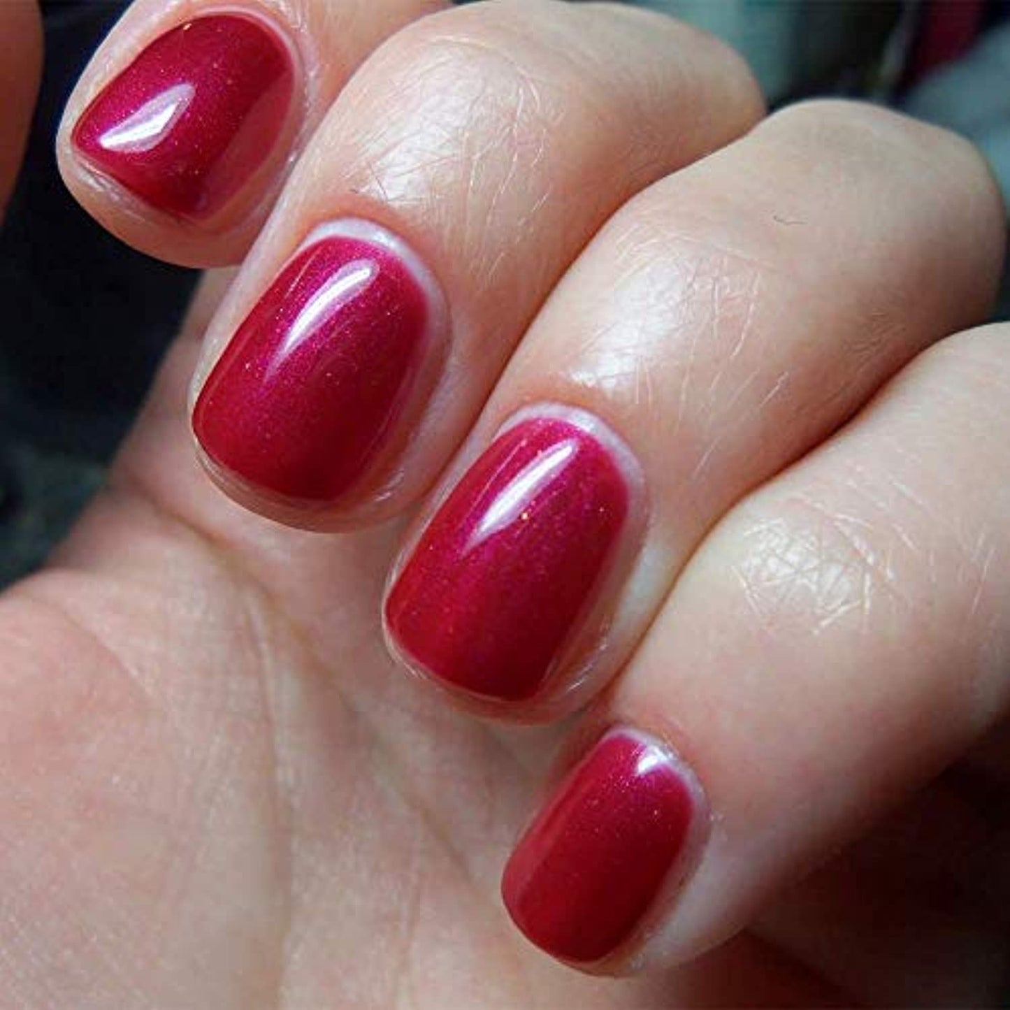 Sensationail by Nailene Color Gel Polish 71592 Raspberry Wine- NEW