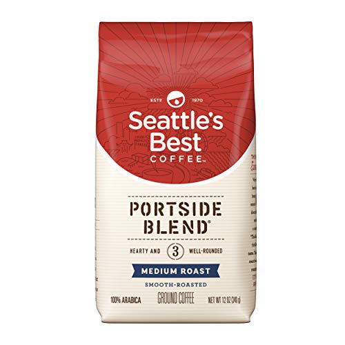 PACK OF 12 Seattle's Best Portside Blend Ground Coffee 12 oz Best Before 3/2020