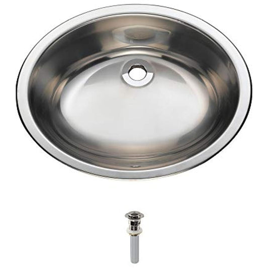Countertop Sink Stainless Steel 1917-BN-ENS (OPEN BOX)