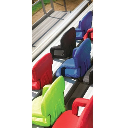 ONIVA - Ventura Reclining Stadium Seat for Bleachers with Back Support -BLUE