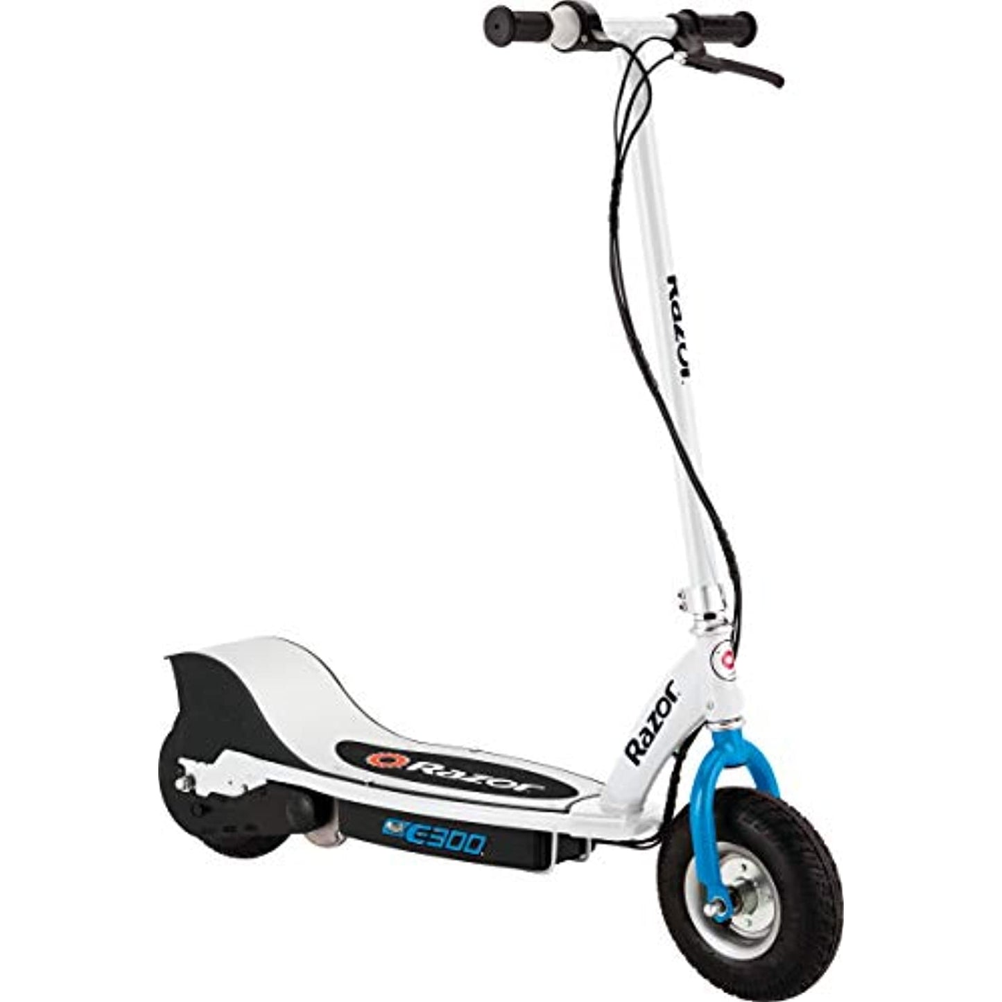 Razor E300 Electric Scooter - 9" Air-filled Tires, Up to 15 mph and 10 Miles