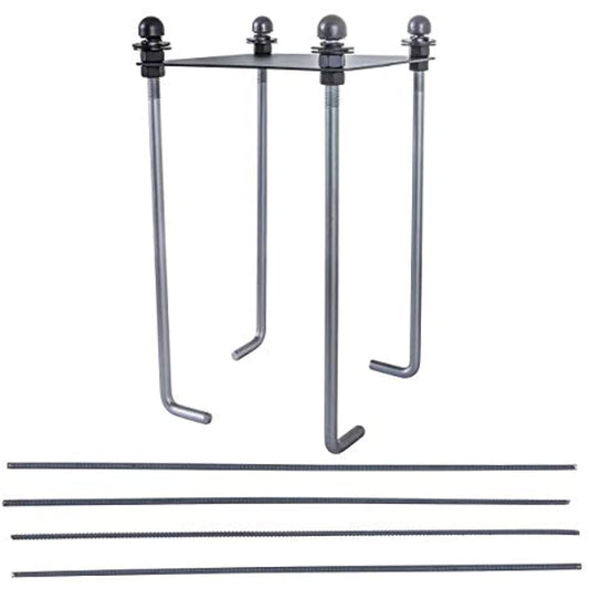 Goalrilla 9" Basketball Anchor Kit,  Installs In-Ground  (*OPEN BOX)