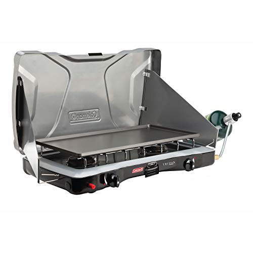 Coleman Gas Camping Stove | Triton+ Propane Stove, 2 Burner