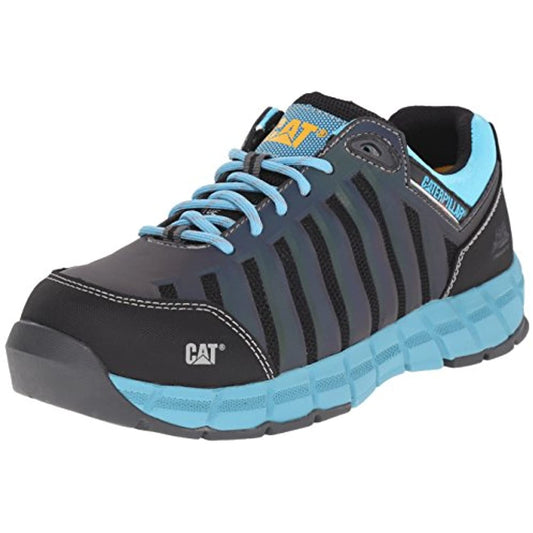 Caterpillar Chromatic Oxford Comp Toe, Blue, 11 Medium, Womens, P90691