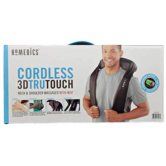 HoMedics Quad Action Shiatsu Kneading Neck & Shoulder Massager with Heat