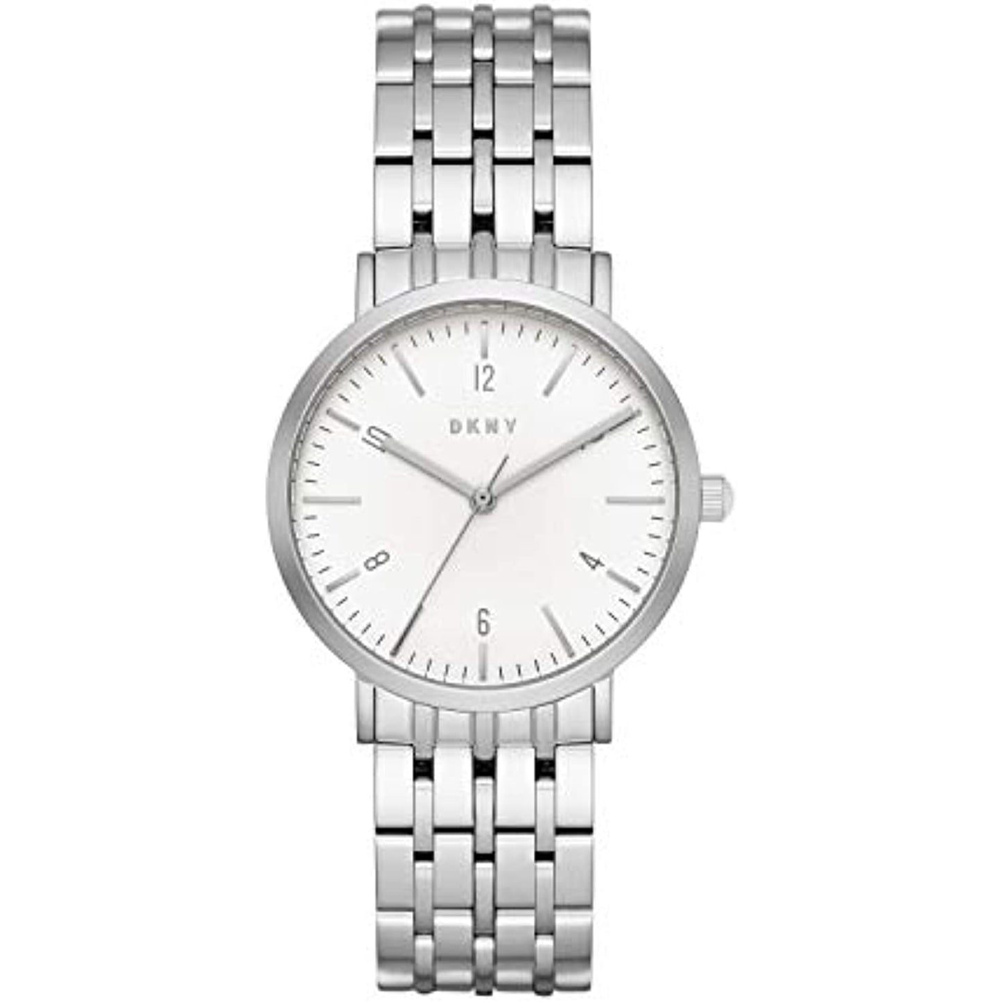 DKNY Women's Quartz Stainless Steel Silver-Toned Watch (Model: NY2502) NO BOX