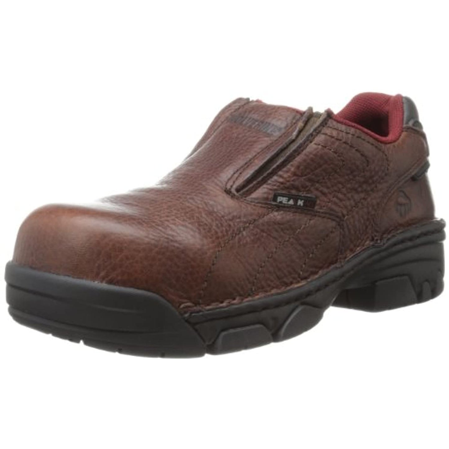 WOLVERINE Women's Ayah Comp Safety Toe Slip-On-W, Brown, 6 Medium- New-Open Box