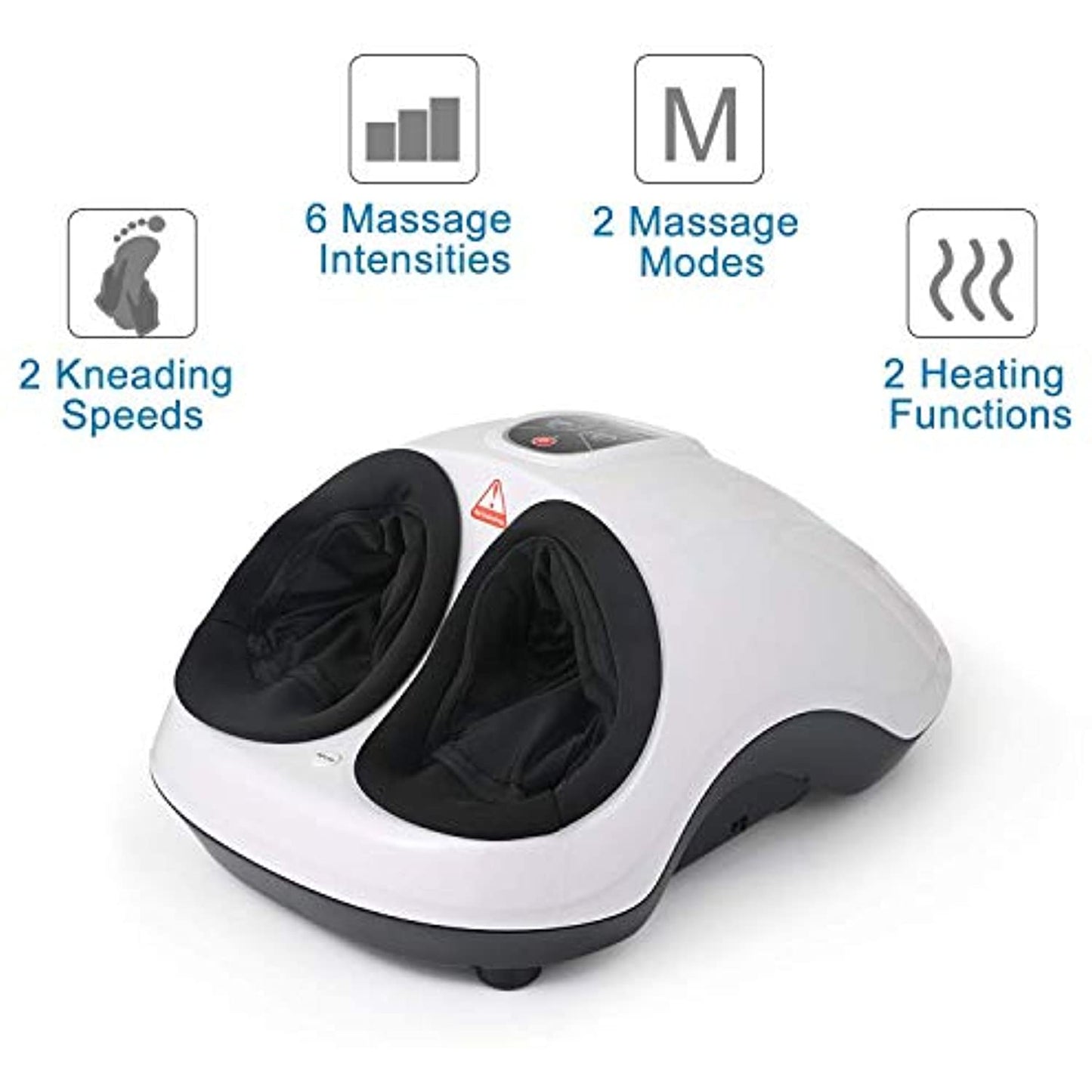 QUINEAR Foot Massager; Washable Cloth Cover, Shiatsu Massage Speeds, (PREOWNED)