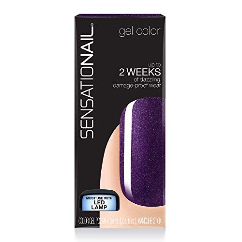 Sensationail Color Gel Polish - Purple Orchid - 71597