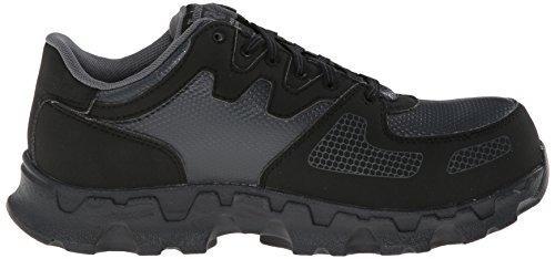 Timberland PRO Women's Powertrain ESD Alloy Safety Toe Black/Grey Sneaker 9 B - Medium