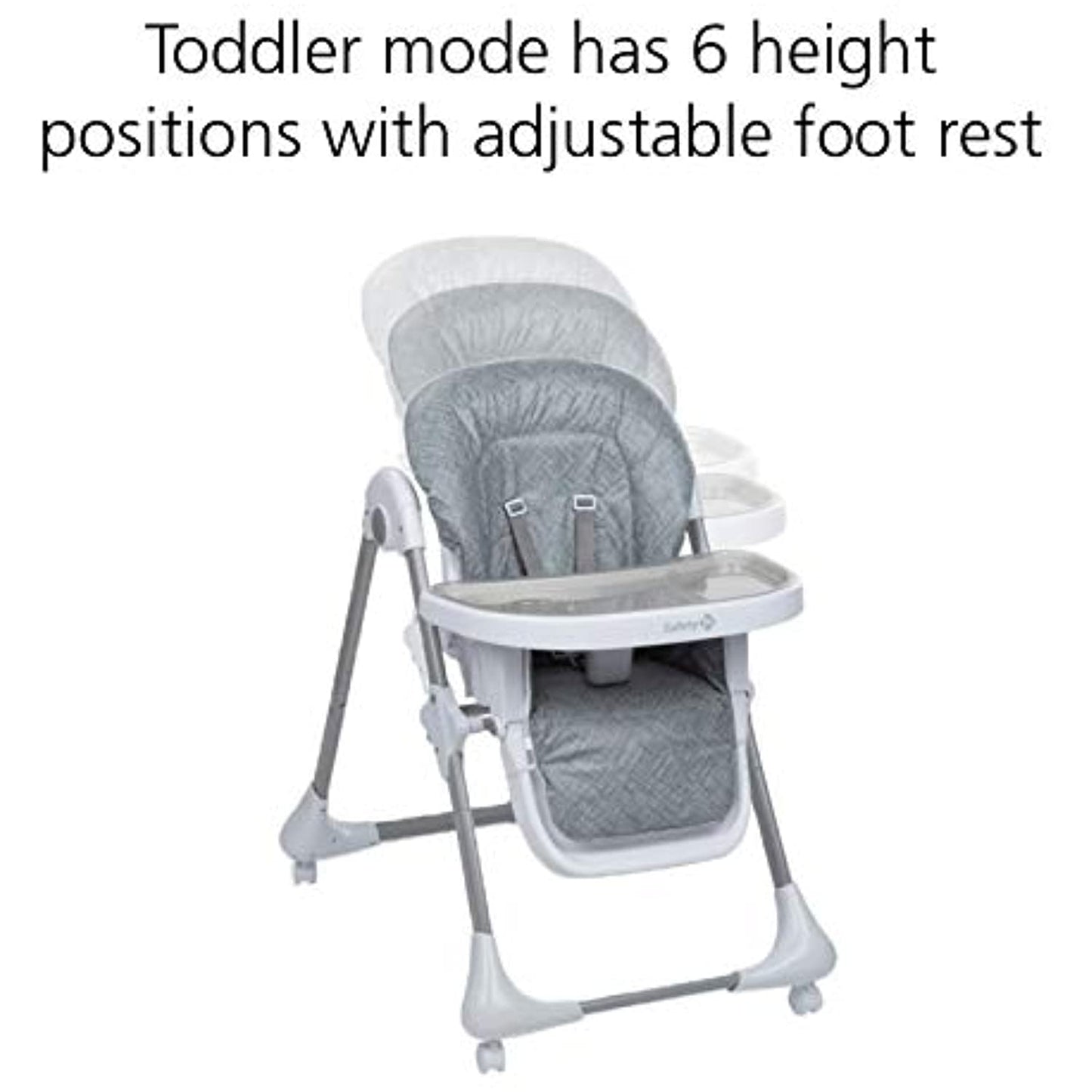 Safety 1st 3-In-1 Grow And Go High Chair, Birchbark