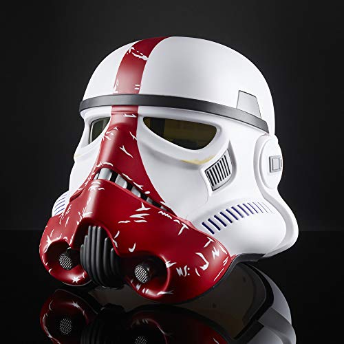 Star Wars Black INCINERATOR StormTrooper Electronic Helmet by Disney -Open Box!