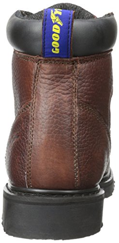 Goodyear GY6303 Steel Toe Work Boot, Dark Brown/Oiled Nubuck, 13 W US