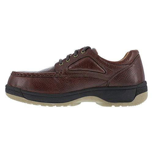 FS240 Florsheim Women's Eurocasual Safety Shoes - Dark Brown - 7.0\EW
