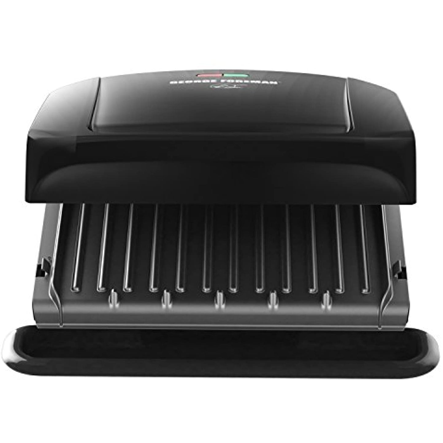 George Foreman 4-Serving Removable Plate Grill and Panini Press, Black, GRP1060B