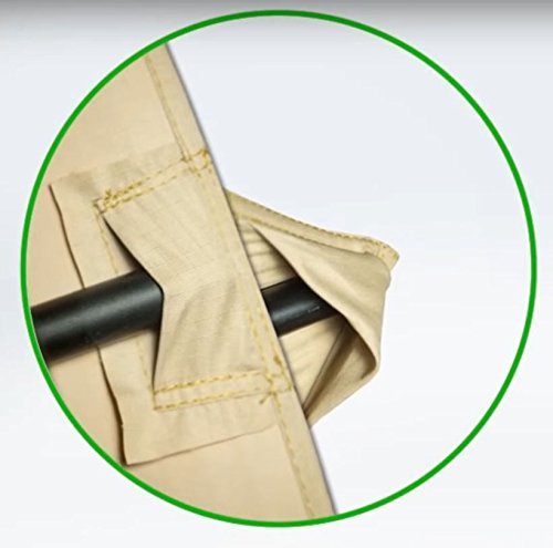 Garden Winds Replacement Canopy Top Cover for The Tacoma Hexagon Gazebo - RipL..