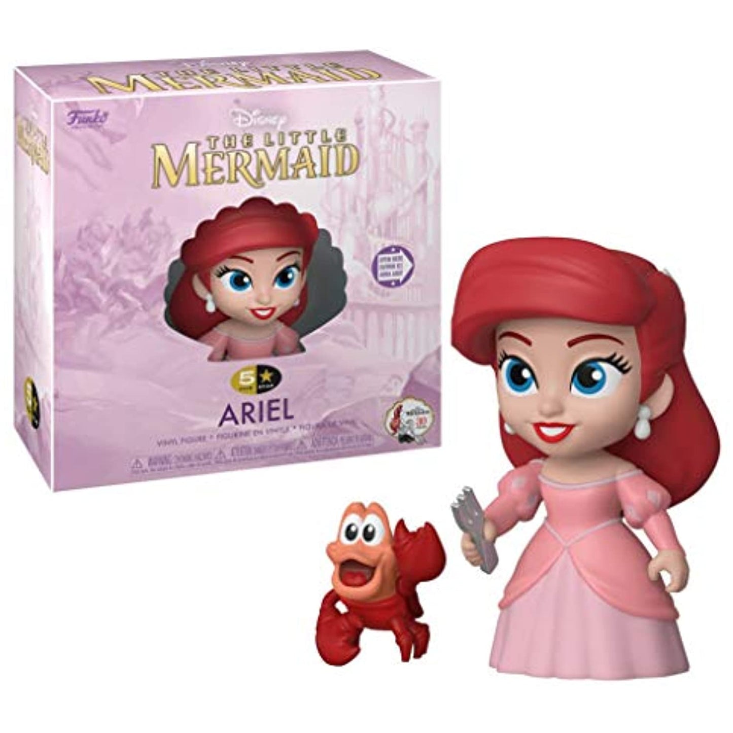 Funko 5 Star: The Little Mermaid- Ariel- Vinyl Figure