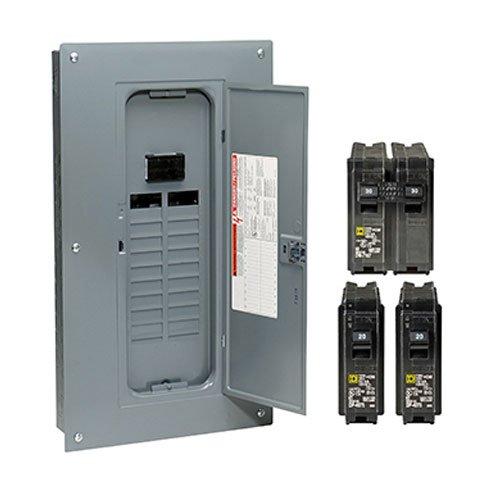 SQUARE D BY SCHNEIDER ELECTRIC HOM2040M100PCVP Main Load Center Value Pack Circuit Breaker, 100 Amp