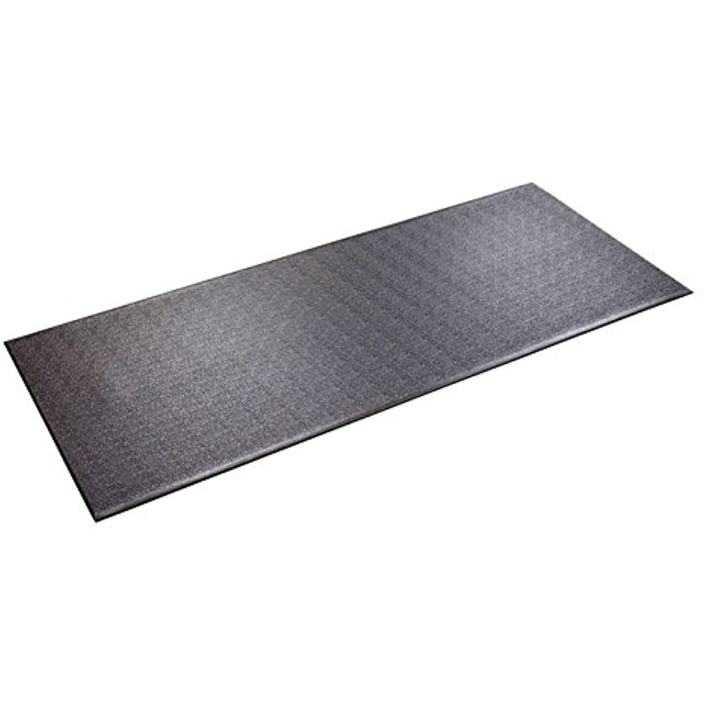 SuperMats Heavy Duty Equipment Mat 30GS Made in U.S.A. for Treadmills Ellipticals Rowing Machines Recumbent Bikes and Exercise Equipment (2.5-Feet x 6-Feet) (30" x 72") (76.20 cm x 182.88 cm) , Black