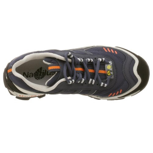 Nautilus 1326 ESD No Exposed Metal Safety Toe Athletic Shoe,Navy,13 W/XW