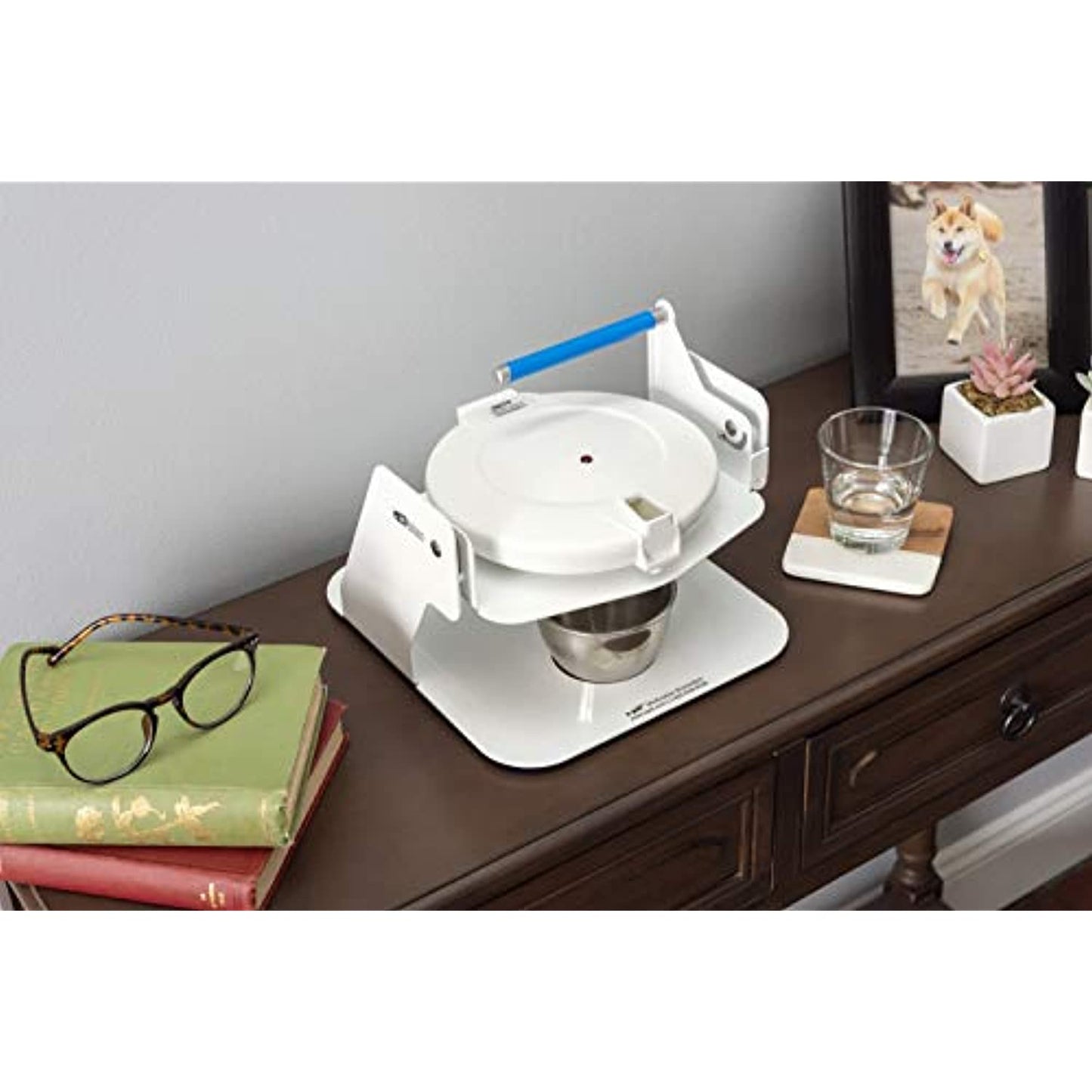 e-Pill Station – Locked Automatic Pill Dispenser with Tipper Base - White Lid