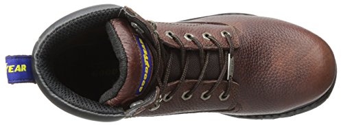 Goodyear GY6303 Steel Toe Work Boot, Dark Brown/Oiled Nubuck, 13 W US