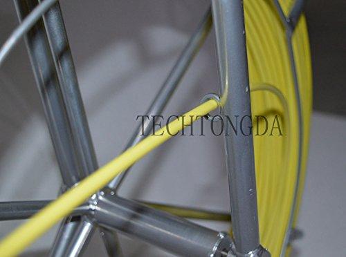 Fish Tape Fiberglass Reel Wire Cable Running Rod Duct Rodder Fishtape Puller 6mm