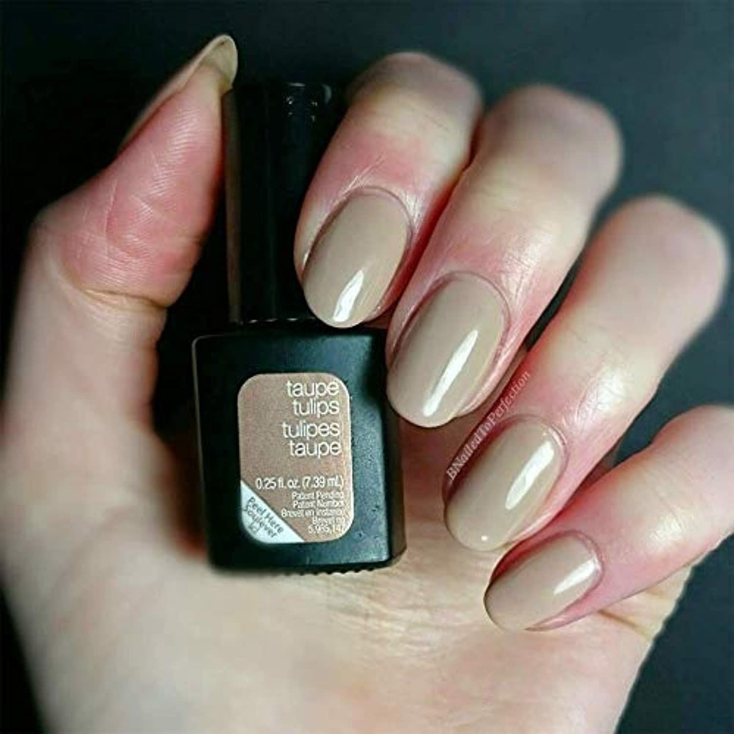 SensatioNail Color Gel Polish, 'Taupe Tulips', .25 fl oz 71594- (*Lot of 2*)