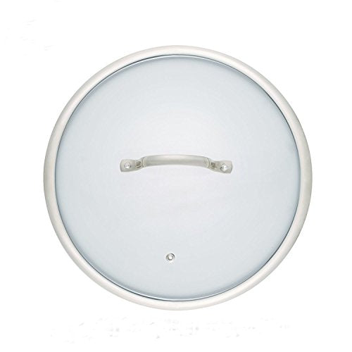 12 inch Glass Frying Pan Lid,Vented and High Tempered,Universal Compatible Size