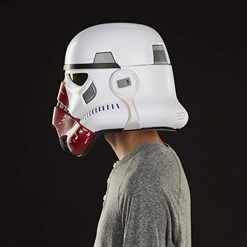 Star Wars Black INCINERATOR StormTrooper Electronic Helmet by Disney -Open Box!