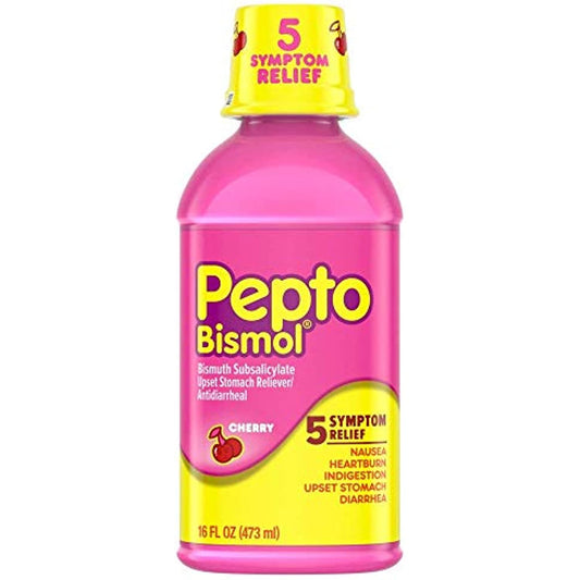 Pepto-Bismol Pepto Bismol Liquid Cherry 16 oz (Pack of 7)