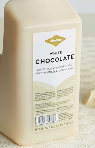 2 PACK Fontana White Chocolate Mocha Sauce w/PUMPS! BEST BY 05-24-2020