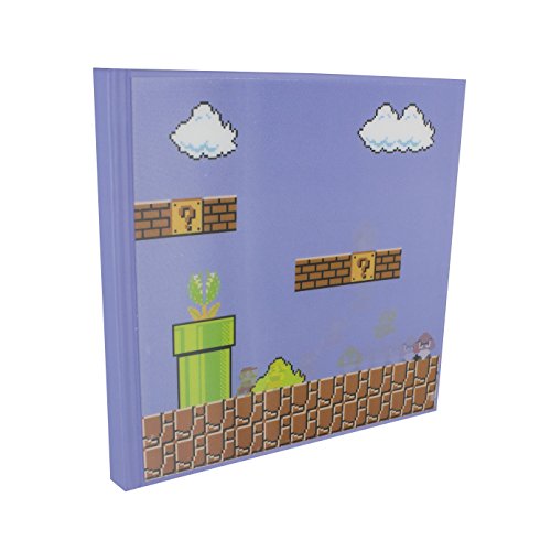 Paladone Nintendo Super Mario Bros. 3D Motion Notebook - 100 Lined Pages