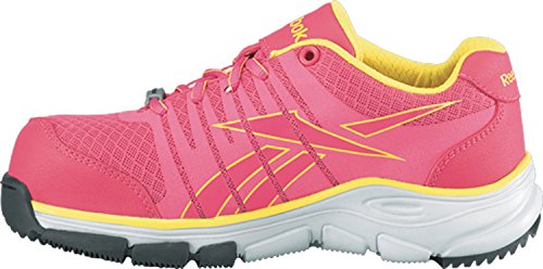 Reebok Women's Arion Work Fushia Ankle-High Fabric Running Shoe - 8M