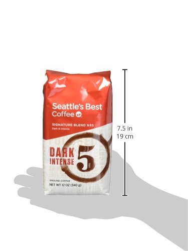 PACK OF 12 Seattle's Best Post Alley Dark Ground , 12 Oz EA Best Before 2/2020