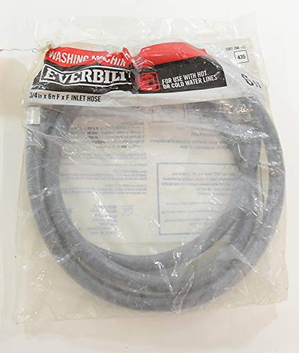 Everbilt 1001 298 165 6 ft. Wash Machine Fill Hose 1/pkg