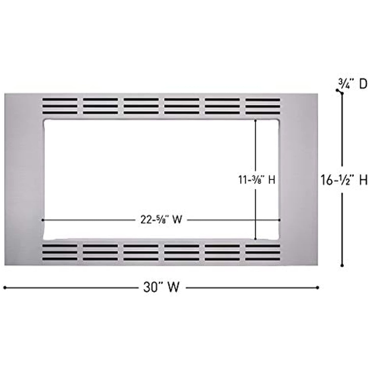 Panasonic Built in Trim Kit for Microwave OvenNN-TK732SSAP (NEW OPEN BOX)