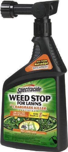 LOT OF 4 Spectracide Weed Stop For Lawns Crabgrass Killer Concentrate 32 oz