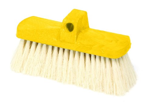 Rubbermaid Commercial Plastic Block Wash Brush with Hole for Threaded or Taper..