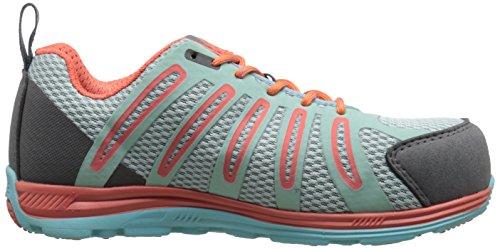 Nautilus 1790 Women's Carbon Composite Fiber Toe Super Light Weight Slip Resistant EH Safety Shoe, Coral, 6.5 M US